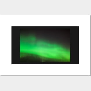 Northern lights sky Posters and Art